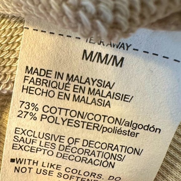 Men’s Under Armour Cream Crewneck Sweatshirt - Size M - NWT - Picture 4 of 6